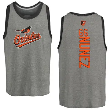 Men's Anthony Nunez Baltimore Orioles Backer Tri-Blend Tank Top - Ash