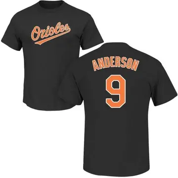Men's Brady Anderson Baltimore Orioles Roster Name & Number T-Shirt - Black