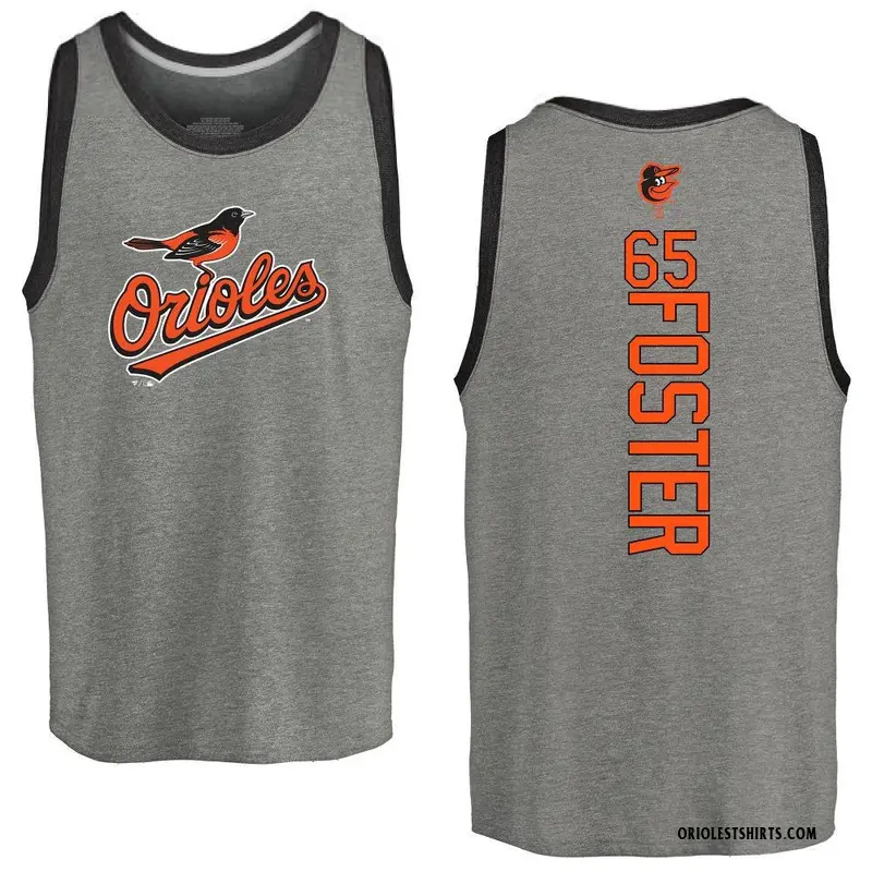 Men's Cameron Foster Baltimore Orioles Backer Tri-Blend Tank Top - Ash