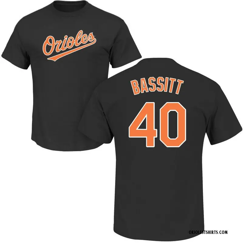 Men's Chris Bassitt Baltimore Orioles Roster Name & Number T-Shirt - Black