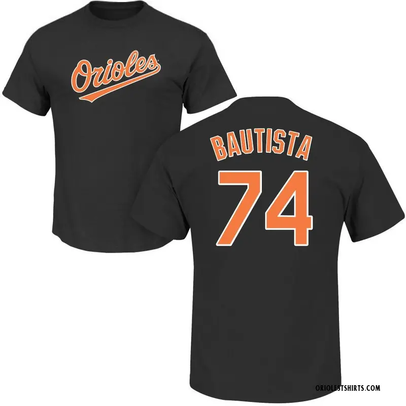 Men's Felix Bautista Baltimore Orioles Roster Name & Number T-Shirt - Black