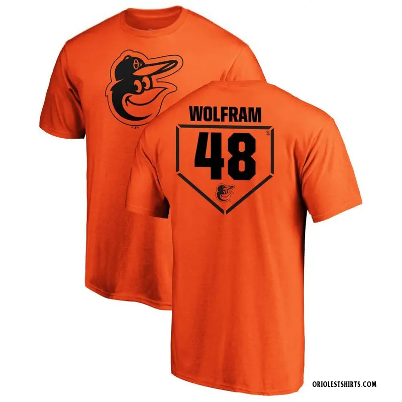 Men's Grant Wolfram Baltimore Orioles RBI T-Shirt - Orange