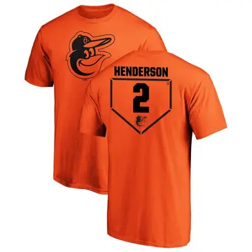 Men's Gunnar Henderson Baltimore Orioles RBI T-Shirt - Orange
