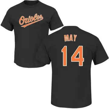 Men's Lee May Baltimore Orioles Roster Name & Number T-Shirt - Black