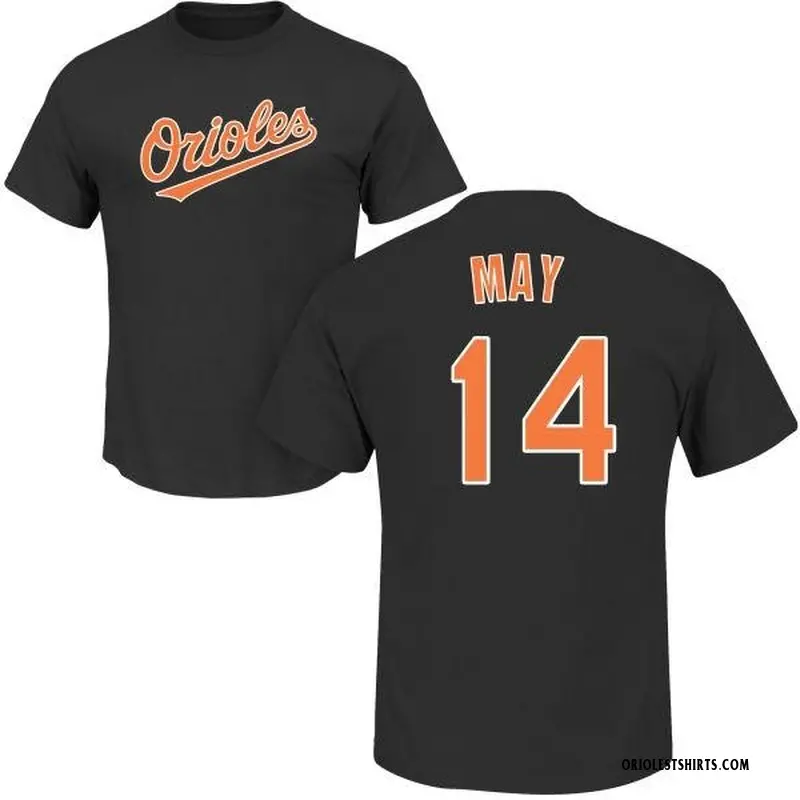 Men's Lee May Baltimore Orioles Roster Name & Number T-Shirt - Black