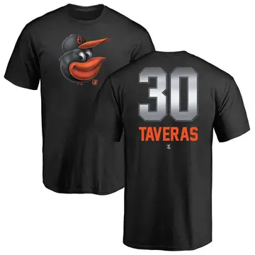 Men's Leody Taveras Baltimore Orioles Midnight Mascot T-Shirt - Black