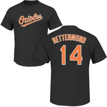 Men's Merv Rettenmund Baltimore Orioles Roster Name & Number T-Shirt - Black