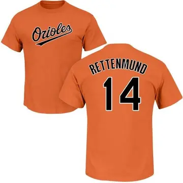 Men's Merv Rettenmund Baltimore Orioles Roster Name & Number T-Shirt - Orange
