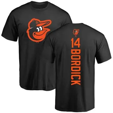Men's Mike Bordick Baltimore Orioles Backer T-Shirt - Black