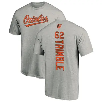 Men's Reed Trimble Baltimore Orioles Backer T-Shirt - Ash