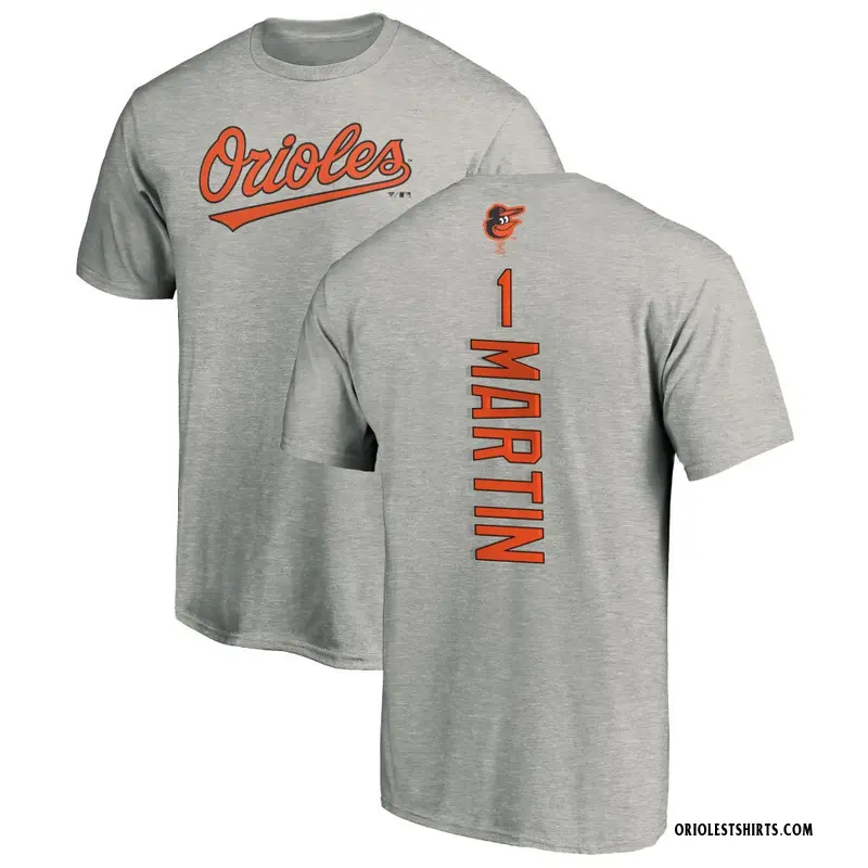 Men's Richie Martin Baltimore Orioles Backer T-Shirt - Ash