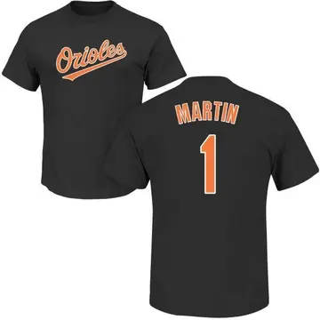 Men's Richie Martin Baltimore Orioles Roster Name & Number T-Shirt - Black
