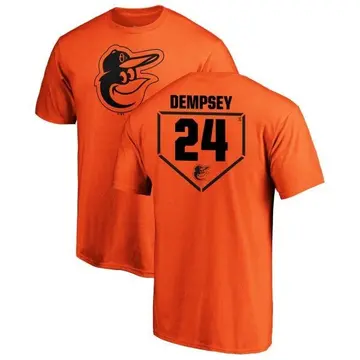 Men's Rick Dempsey Baltimore Orioles RBI T-Shirt - Orange
