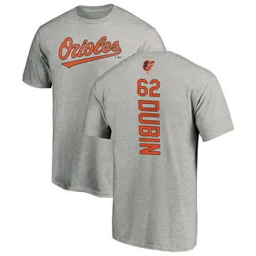 Men's Shawn Dubin Baltimore Orioles Backer T-Shirt - Ash