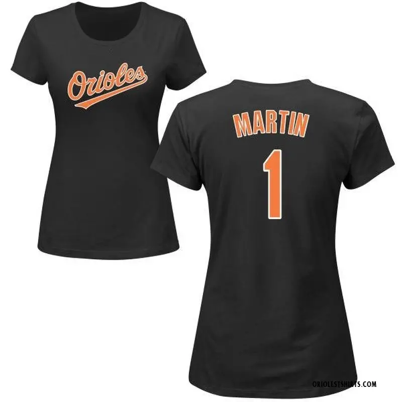 Women's Richie Martin Baltimore Orioles Roster Name & Number T-Shirt - Black