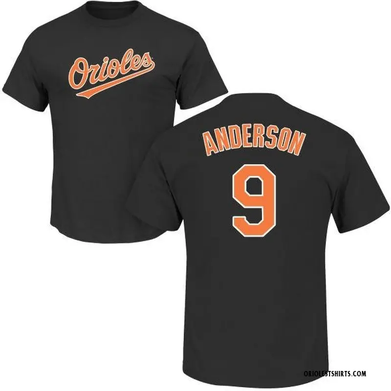 Youth Brady Anderson Baltimore Orioles Roster Name & Number T-Shirt - Black