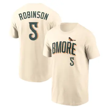 Youth Brooks Robinson Baltimore Orioles Cream 2026 City Connect Name & Number T-Shirt