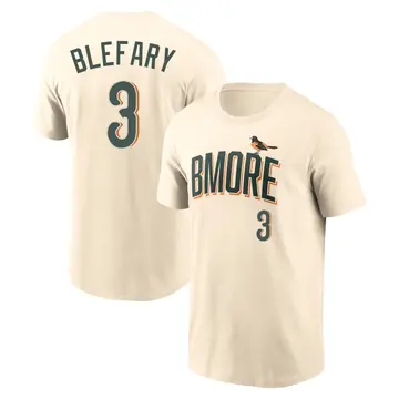 Youth Curt Blefary Baltimore Orioles Cream 2026 City Connect Name & Number T-Shirt
