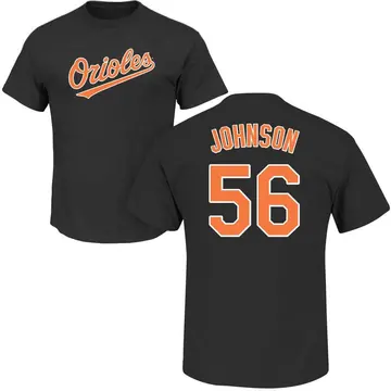 Youth Daniel Johnson Baltimore Orioles Roster Name & Number T-Shirt - Black