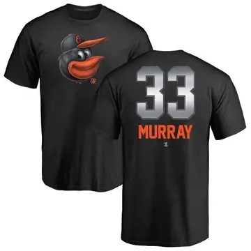 Youth Eddie Murray Baltimore Orioles Midnight Mascot T-Shirt - Black