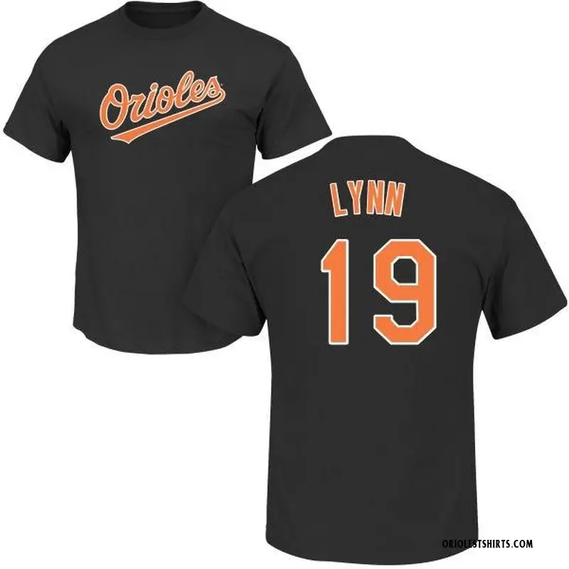 Youth Fred Lynn Baltimore Orioles Roster Name & Number T-Shirt - Black