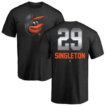 Youth Ken Singleton Baltimore Orioles Midnight Mascot T-Shirt - Black