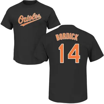Youth Mike Bordick Baltimore Orioles Roster Name & Number T-Shirt - Black