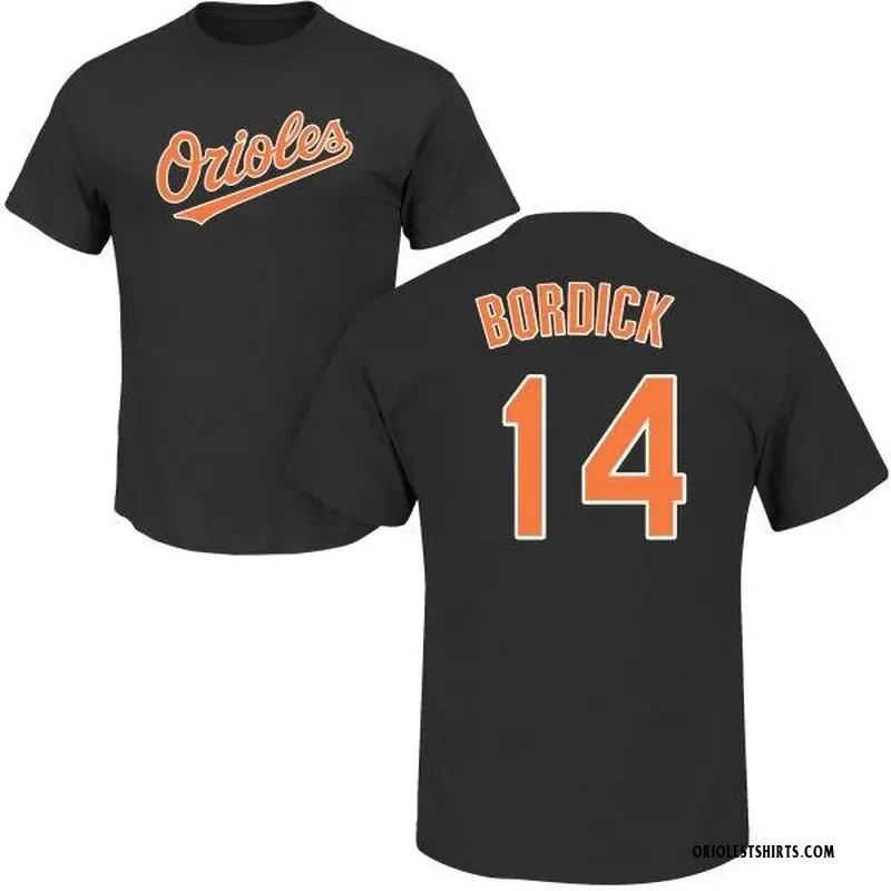 Youth Mike Bordick Baltimore Orioles Roster Name & Number T-Shirt - Black