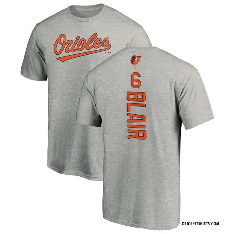 Youth Paul Blair Baltimore Orioles Backer T-Shirt - Ash