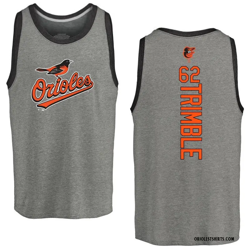 Youth Reed Trimble Baltimore Orioles Backer Tri-Blend Tank Top - Ash