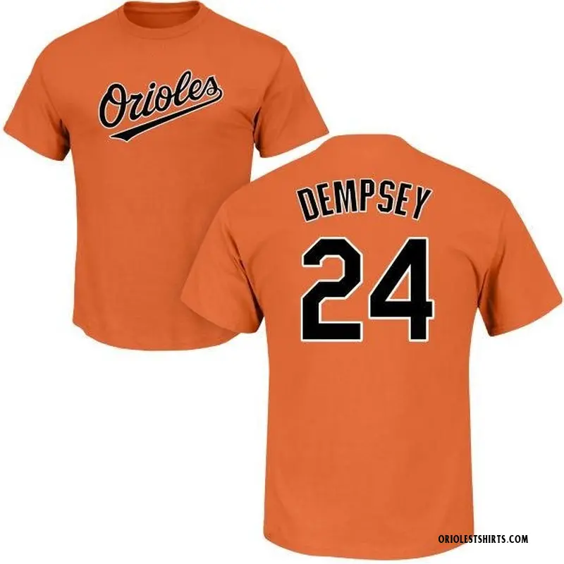 Youth Rick Dempsey Baltimore Orioles Roster Name & Number T-Shirt - Orange