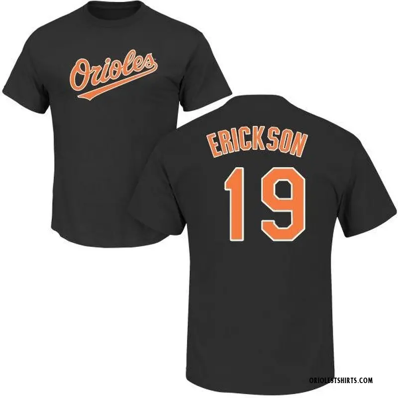 Youth Scott Erickson Baltimore Orioles Roster Name & Number T-Shirt - Black